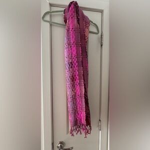 Nordstrom Pink and Purple Scarf